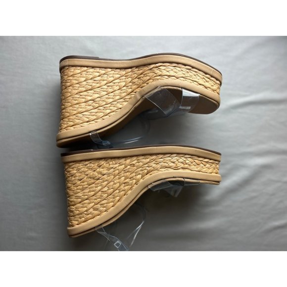 Schutz Cayne Wedge Open Toe Sandals Size 10.5B New without Tags - Picture 4 of 8